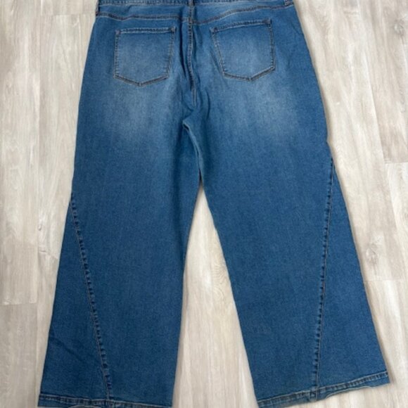 Sofia by Sofia Vergara Diana Super Hi-Rise Palazzo Jeans size 24W - Picture 3 of 6
